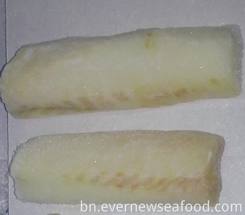 হিমায়িত প্যাসিফিক কড ফিললেট কটি